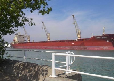 Oshawa Lakeview Park ~ Cargo Ship
